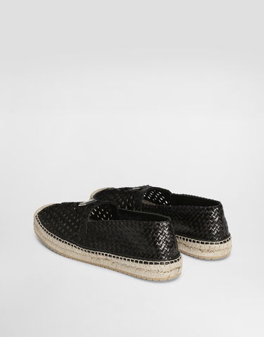 Doplnky Dolce & Gabbana Dolce & Gabbana Calfskin Espadrilles Čierna | A50665A9T5680999, 2
