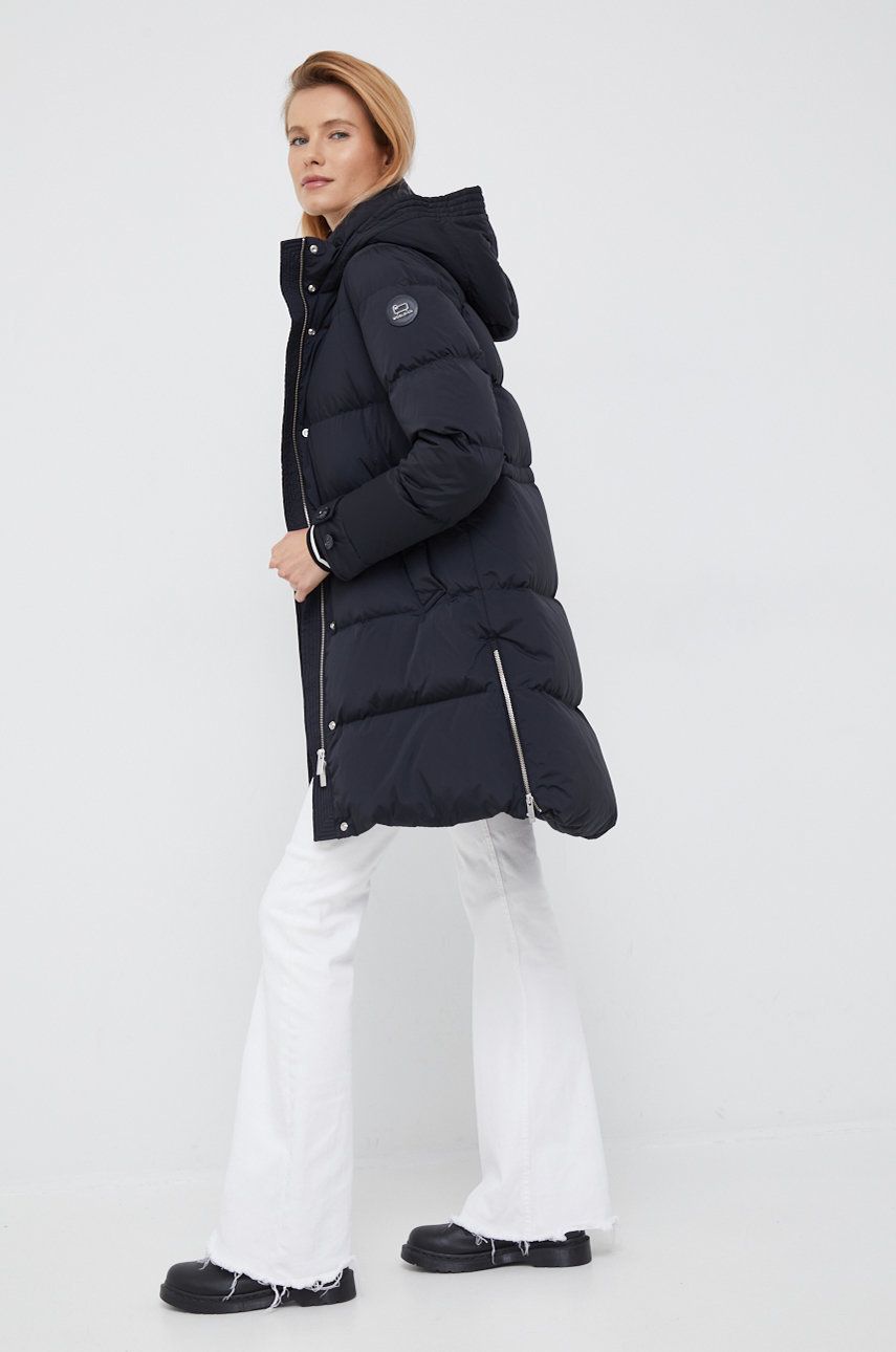 Parka WOOLRICH Alsea Feather-Down Hooded Parka Čierna | CFWWOU0697FRUT1148, 0