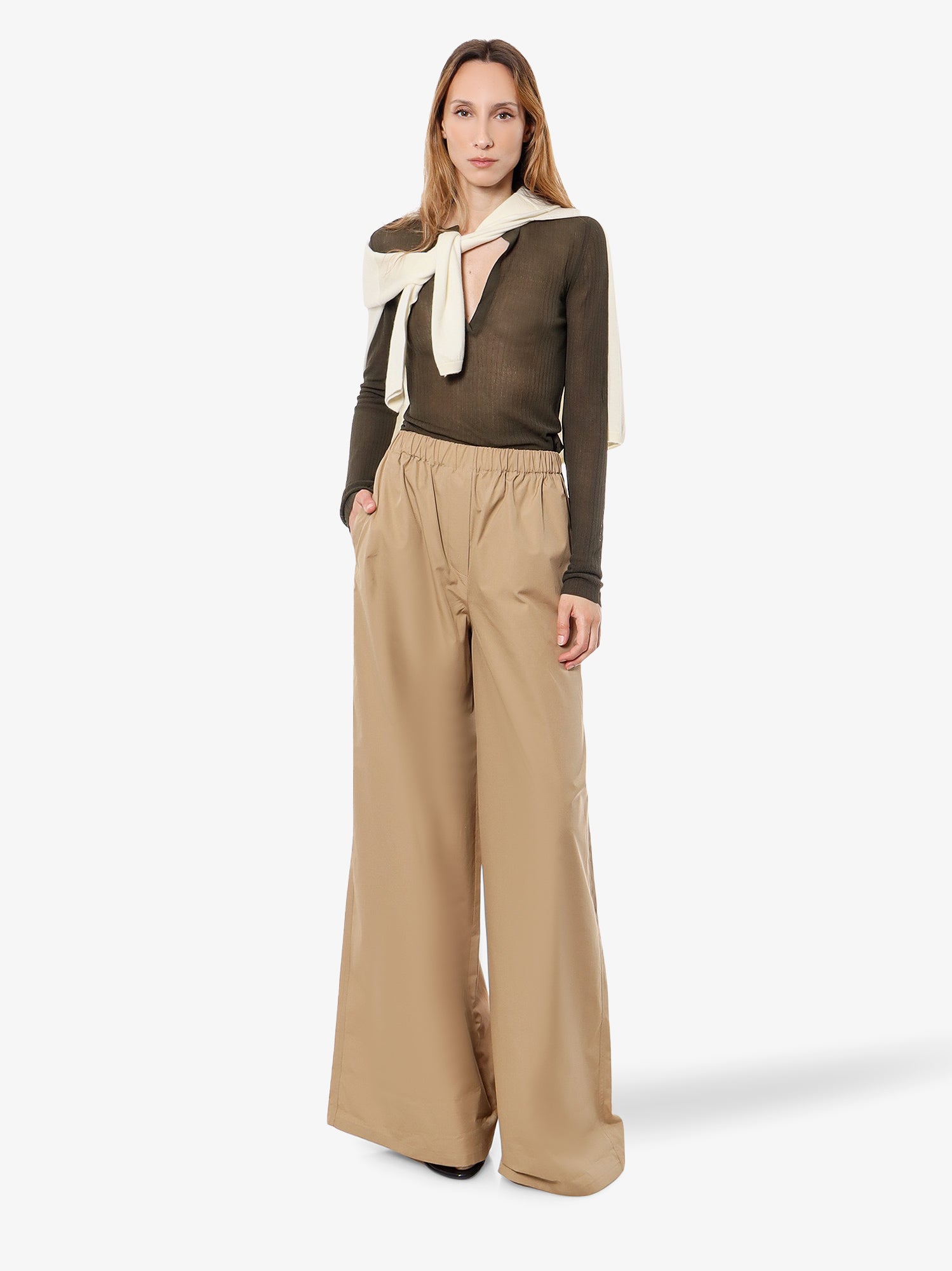 Košeľa Max Mara Ribbed Knit Top Zelené | 2411361053600005, 1