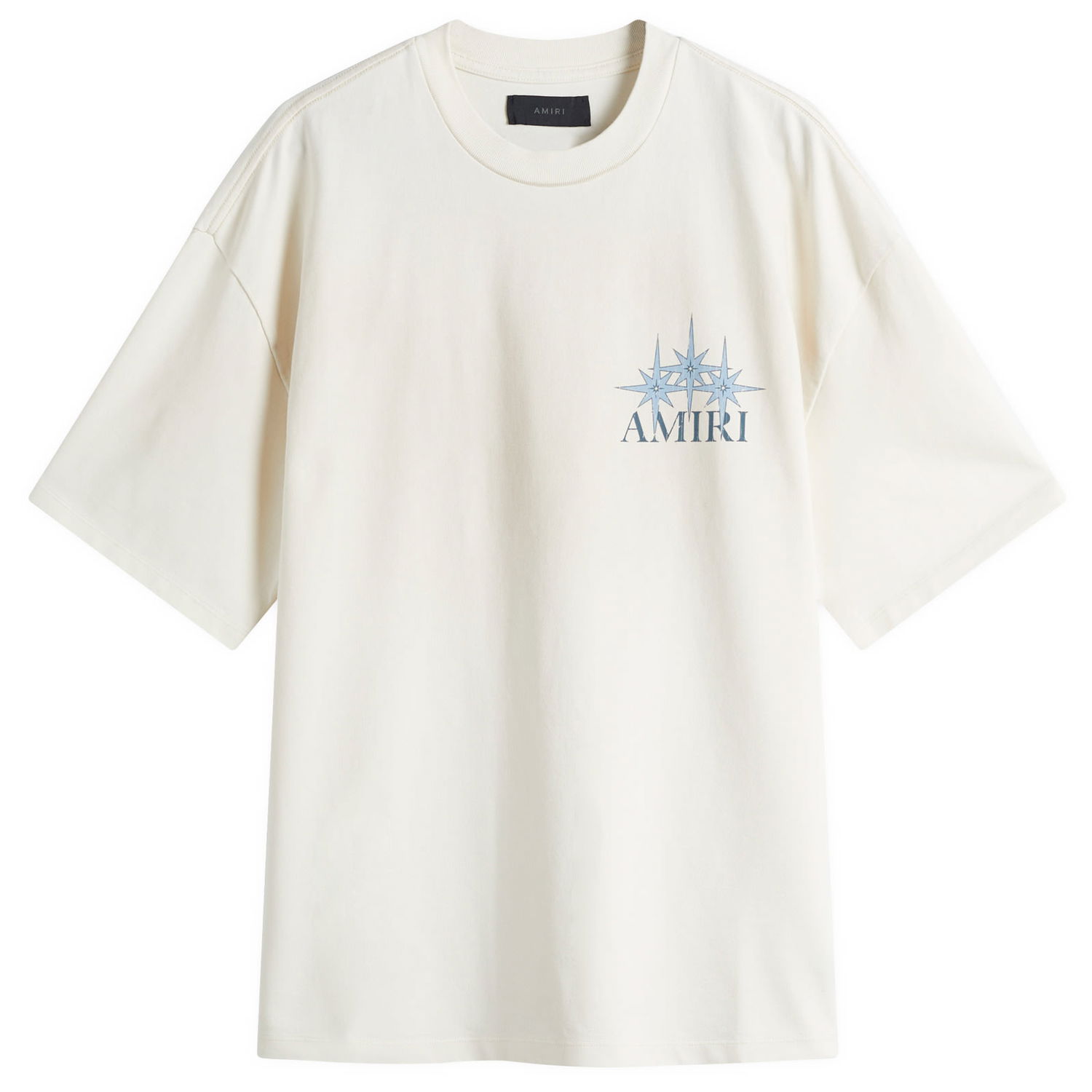 Tričko AMIRI Starburst Oversized T-Shirt, Size Large Biela | AMJYTE1179-127, 1