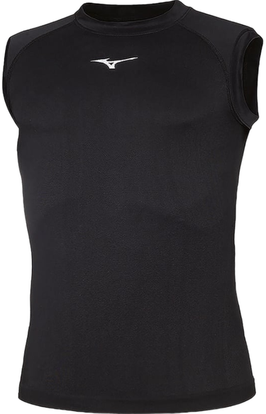 Tielko Mizuno Sleeveless T-Shirt Core Čierna | 32ea7046-09, 0