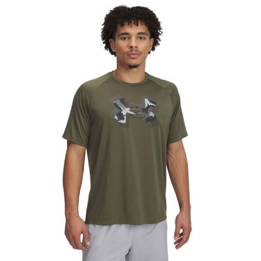 Tričko Under Armour Under Armour Tech Print T-Shirt Zelené | 1390208-390, 0