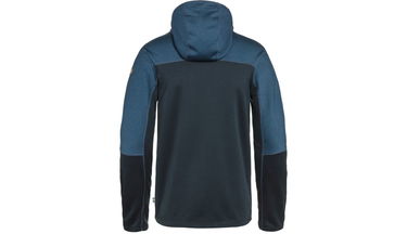 Mikina FJÄLLRÄVEN Abisko Trail Fleece M Hooded Jacket Modrá | F82257-534-555, 2