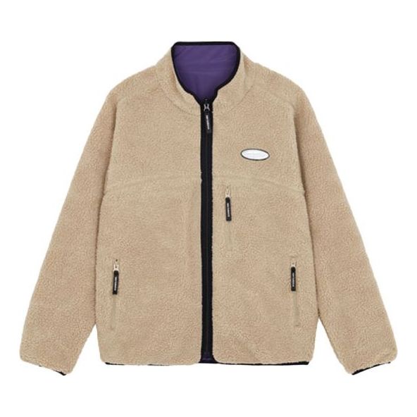 Sveter New Balance New Balance Fleece Stay Warm Sports Jacket Béžová | 6DB43013-PUR, 0