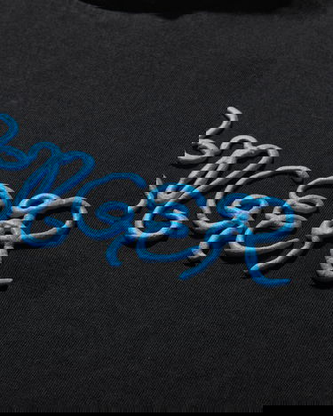 Tričko Ottolinger Fitted Puffy Logo T-Shirt Čierna | 1150103921 BLK, 3