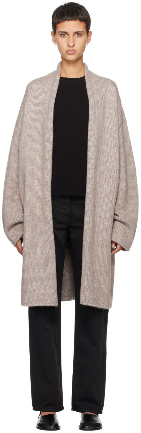 Sveter The Row The Row Ernesto Knit Cardigan Béžová | 7642-Y670, 0