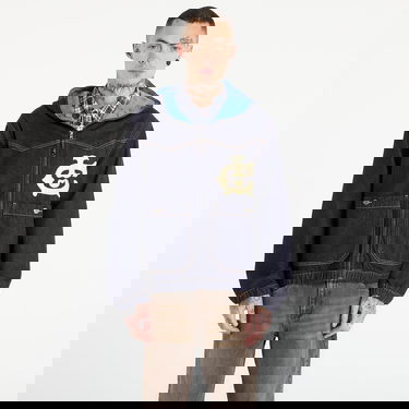 Bunda BILLIONAIRE BOYS CLUB Icecream Western Panelled Zip Through Denim Jacket Modrá | IC25445 Indigo, 0