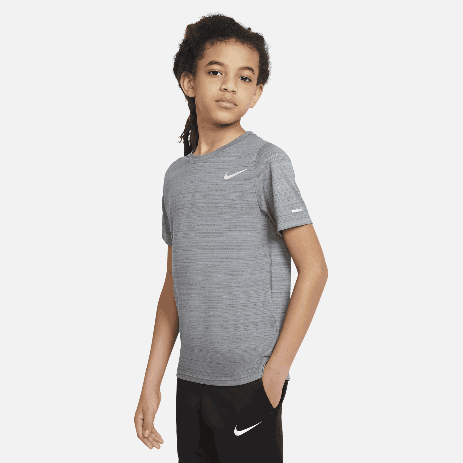 Tričko Nike Dri-FIT Miler Training T-Shirt Šedá | DD3055-084, 1