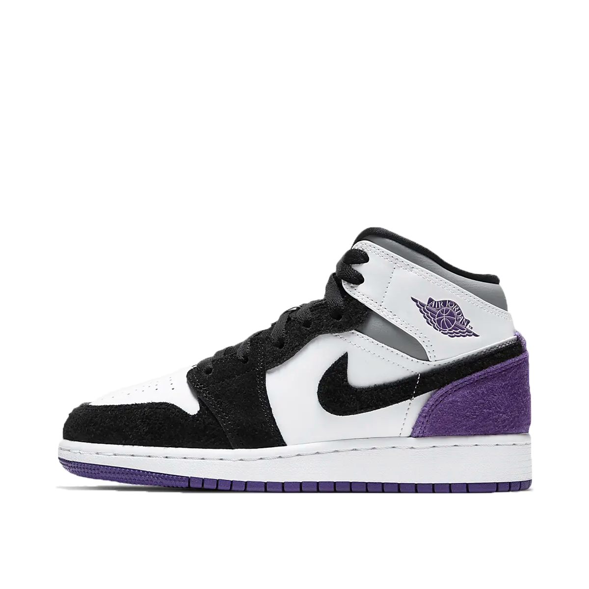 Tenisky a topánky Jordan Air Jordan 1 Mid SE GS "Varsity Purple" Fialová | BQ6931-105, 1