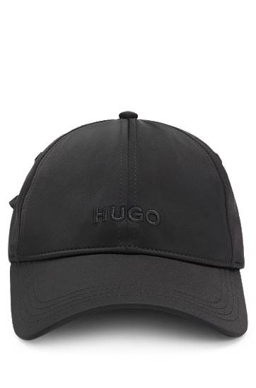 Šiltovka BOSS Hugo Taffeta Cap with Jacquard Ribbon Closure Čierna | 50539916