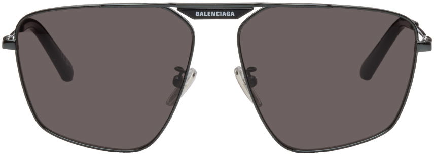 Slnečné okuliare Balenciaga Tag 2.0 Navigator Čierna | BB0246SA-001, 0