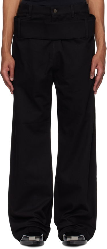 Nohavice Courrèges Courrèges Double Belt Jeans Čierna | 125DPA287DE0020, 0