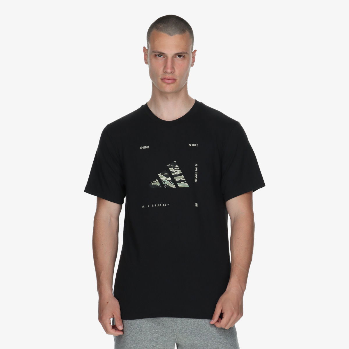 Tričko adidas Originals Training Box Logo Graphic Tee Čierna | JD8231, 1