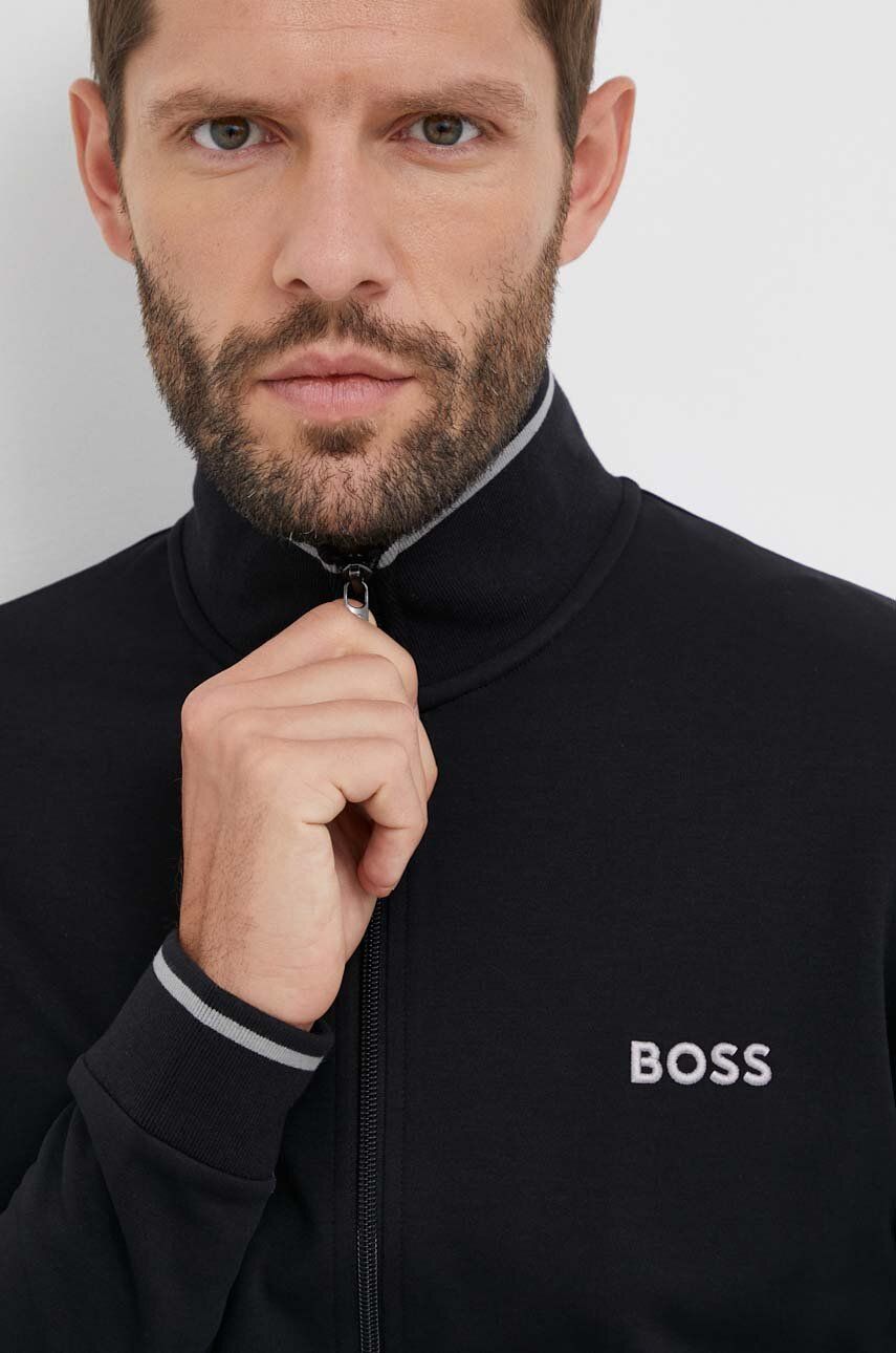 Mikina BOSS Track Suit Čierna | 50496778, 0