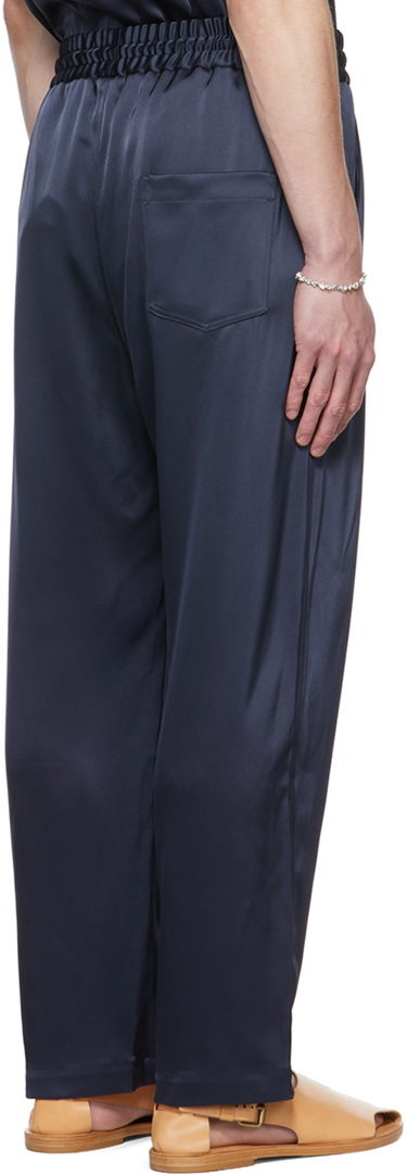 Nohavice Nanushka Nanushka Jiro Pleated Trousers Navy | NM22PFPA00759, 2