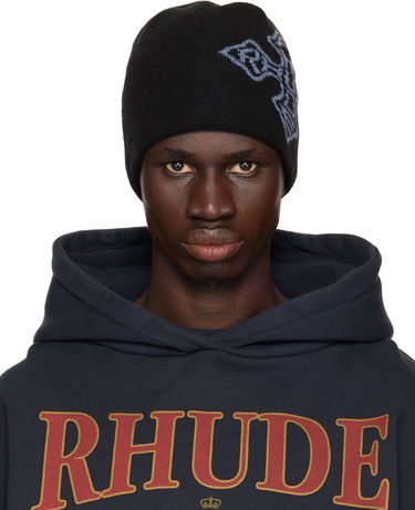 Mikina Rhude Rhude Cross Logo Beanie Navy | RHPS25HA02472, 0