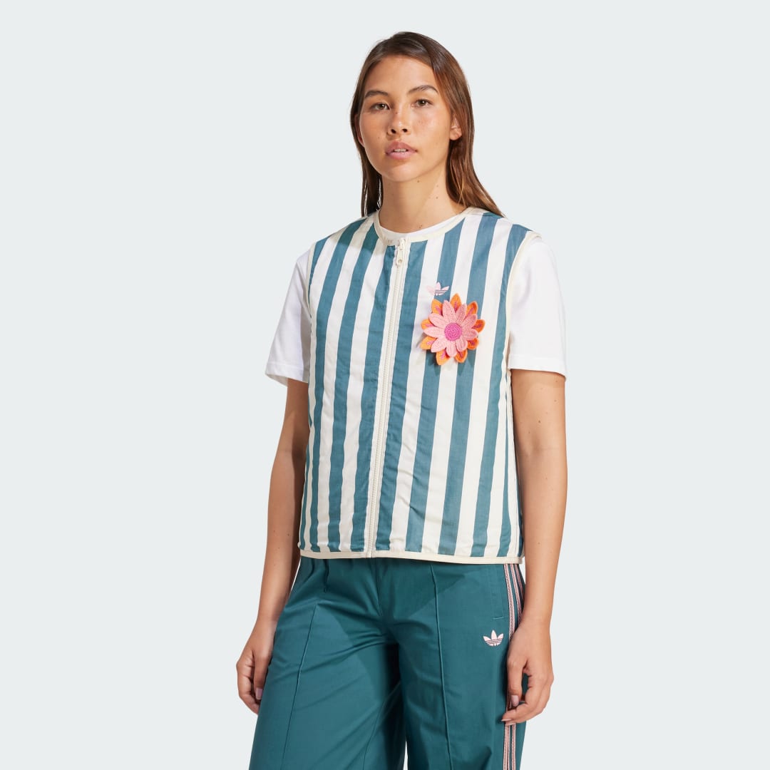Vesta adidas Originals adidas Originals Summer Glow Reversible Vest Tyrkysová | KC0674, 0