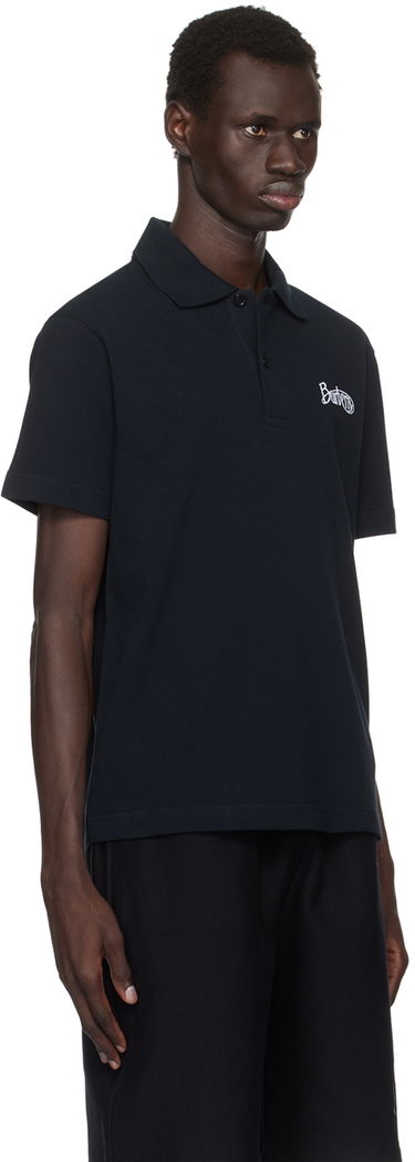 Polo tričko Burberry Cotton Polo Navy | 8097528, 1