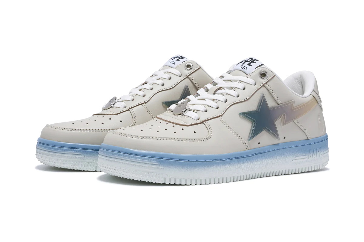Tenisky a topánky BAPE Bape Sta #5 Beige/Blue Béžová | 0ZXSHM191054L-BEI, 1