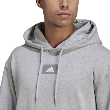 Mikina adidas Performance Men's Hoodie with Front Pocket Šedá | HE4358, 2