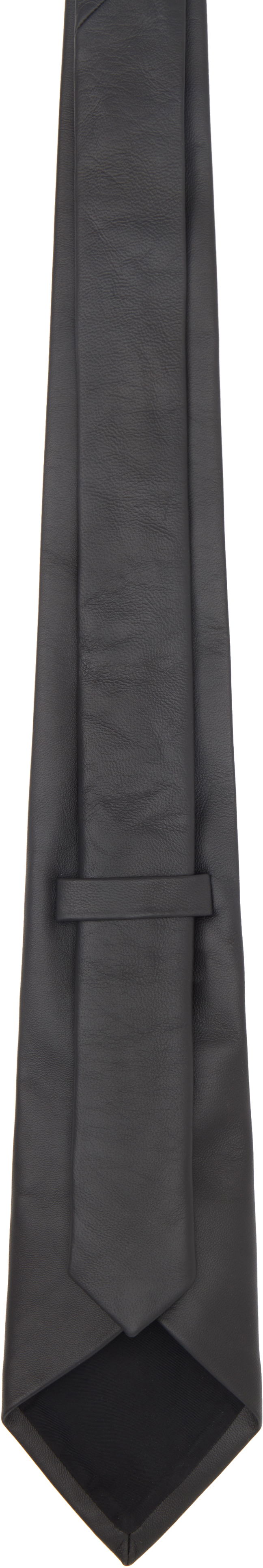 Opasok Bottega Veneta Bottega Veneta Lambskin Tie Čierna | 762027V3Y602113, 1