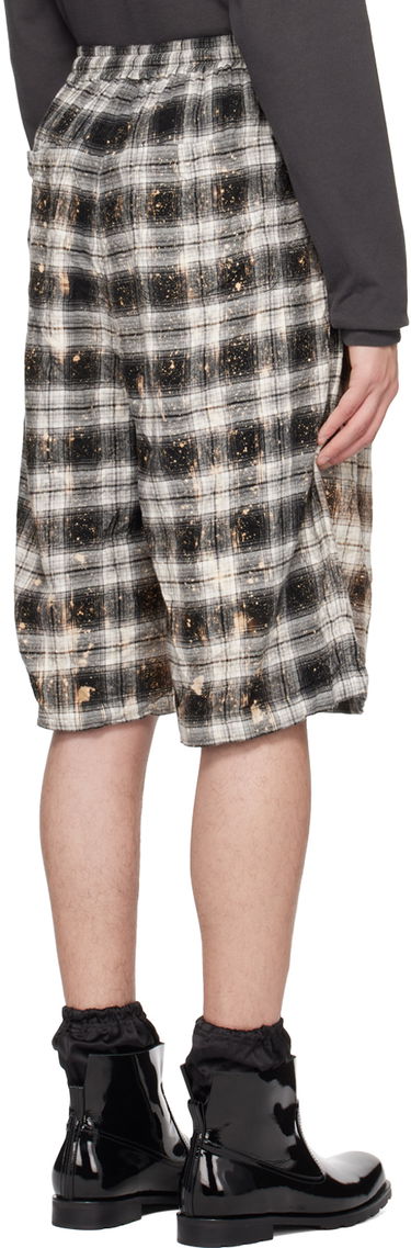 Šortky We11done We11done Crinkled Check Shorts Rôznofarebný | WD-PT1-23-254-U-BK, 2