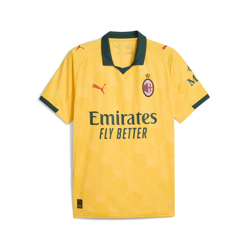 Dres Puma AC Milan 25/26 Third Replica Jersey Žltá | 779979_03