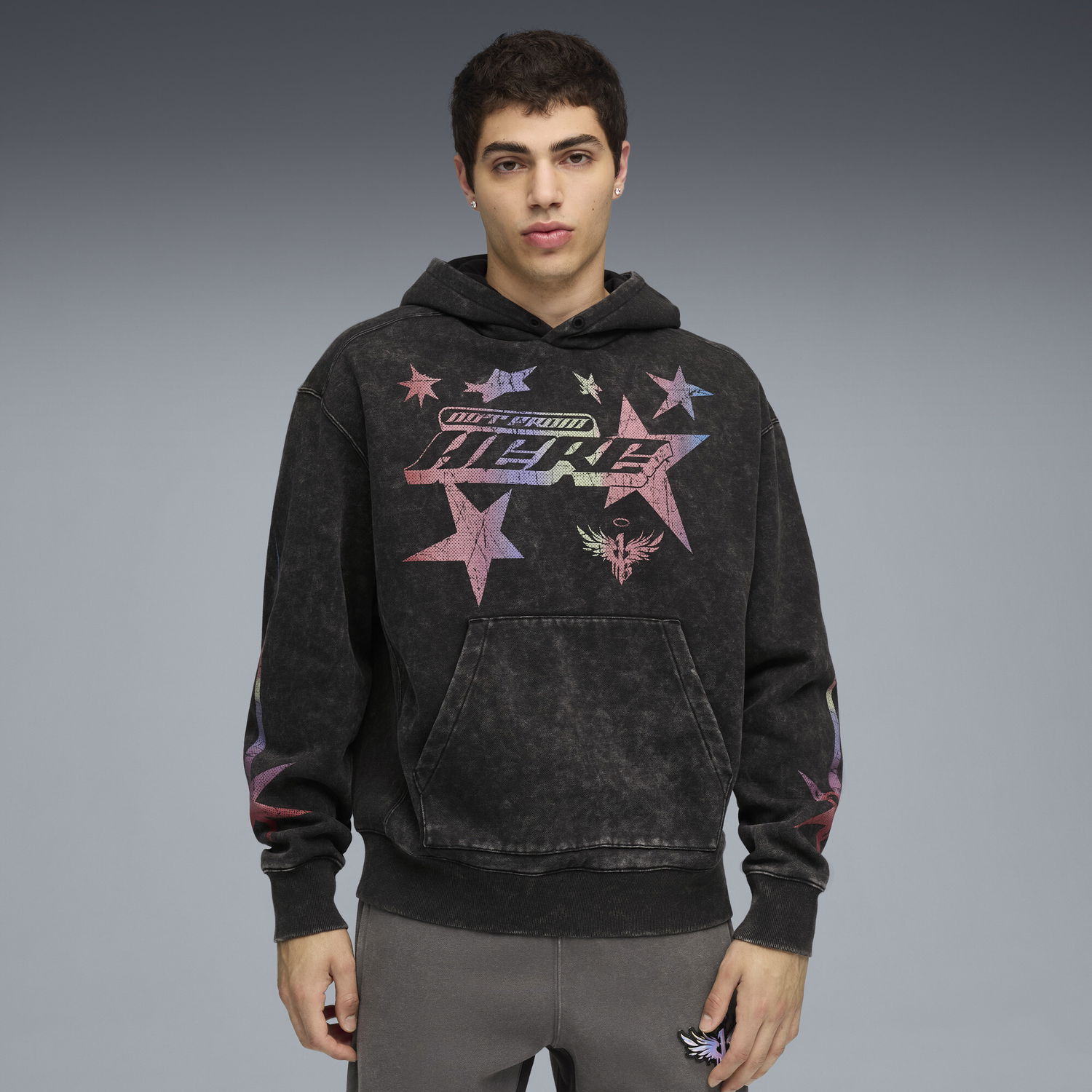 Mikina Puma LaMelo Star Vision Hoodie Čierna | 632435_01, 0