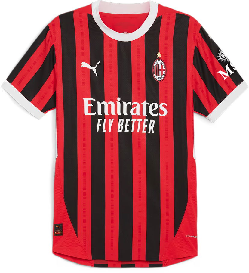 Dres Puma AC Milan 2024/25 Home Authentic Červená | 774949-01