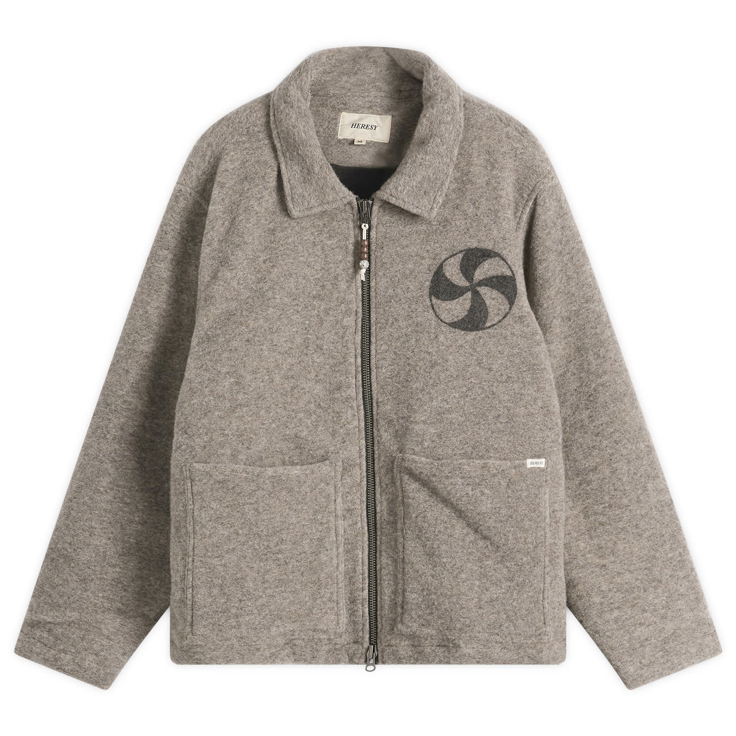 Kabáty Heresy Seedsman Coat, Size Large Šedá | HAW25-O02, 1