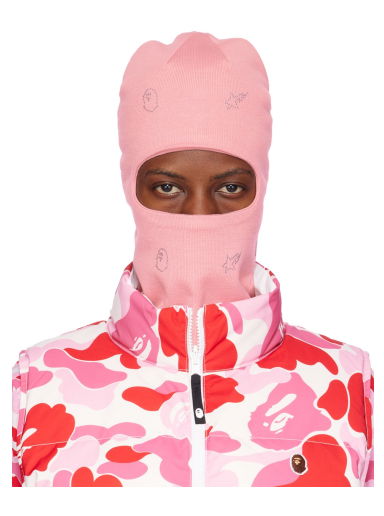 Čiapky a klobúky BAPE Crystal Stone Balaclava Ružová | 001GDJ802001L