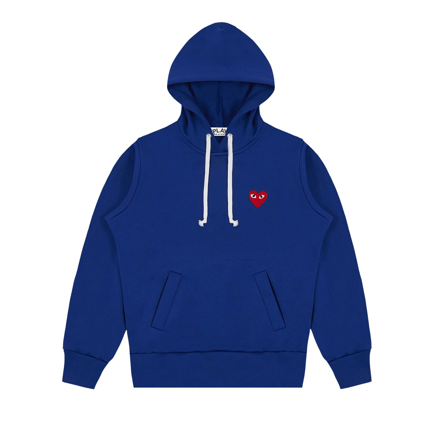 Mikina Comme des Garçons PLAY Hoodie with Red Heart Modrá | AZ T173 051 2, 1