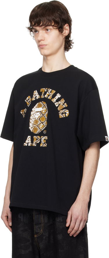 Tričko BAPE Printed T-Shirt Čierna | 1K70110317, 3