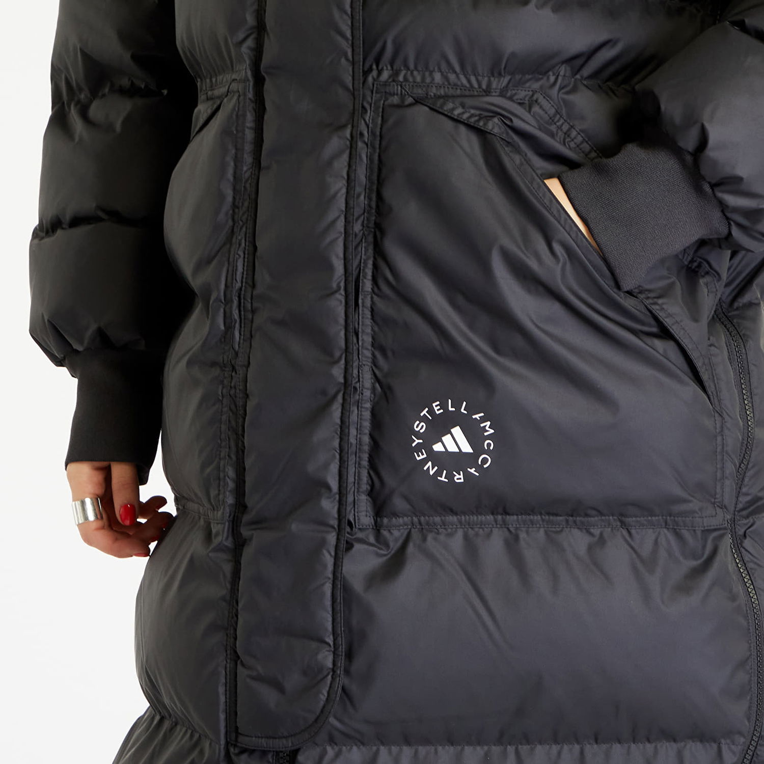 Prešívaná bunda adidas Performance x Stella McCartney Čierna | HZ9130, 1