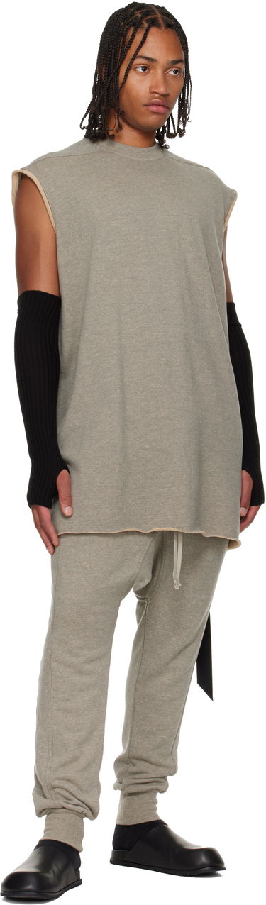 Tričko Rick Owens Rick Owens DRKSHDW Concordians Sleeveless Tarp T-shirt Šedá | DU02E7158 FGM, 3