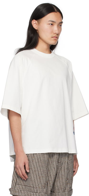 Tričko Bottega Veneta Veneta Soft Jersey T-Shirt Biela | 817516V4XI09071, 1