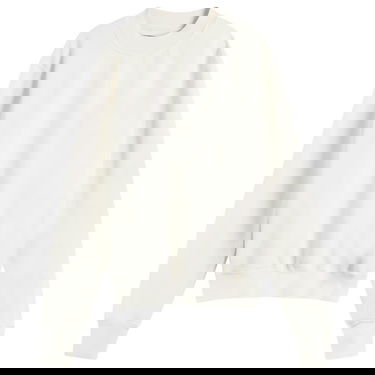 Mikina LES TIEN Heavyweight Banded Mock Neck Polo Biela | CF-1100-IVR, 1