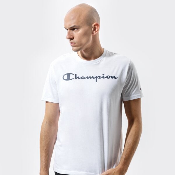 Tričko Champion Crewneck Tee Biela | 216957WW001, 0