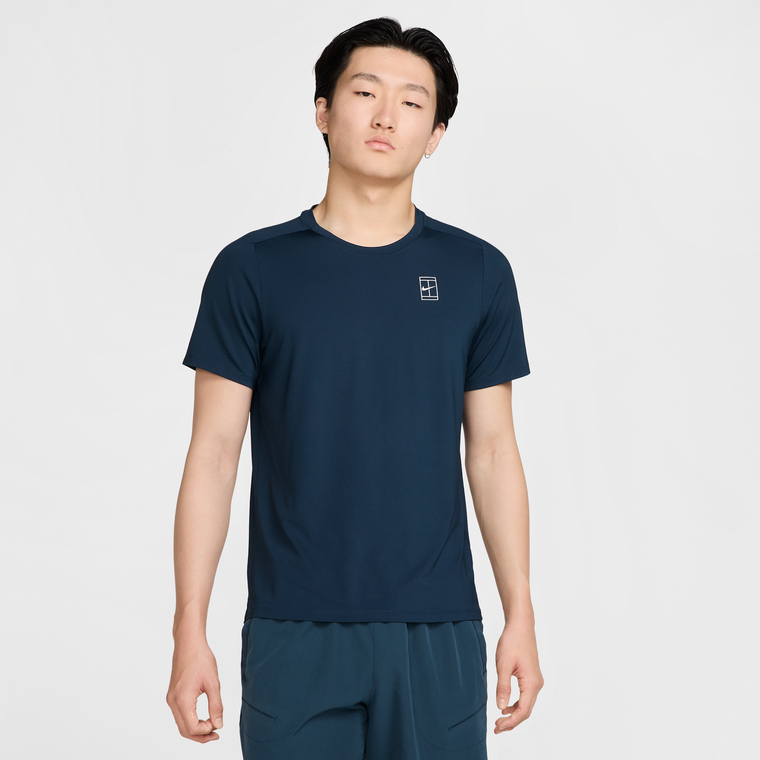 Tričko Nike NikeCourt Advantage Dri-FIT Tennis T-Shirt Navy | FZ6910-478, 1