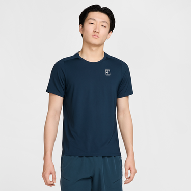 Tričko Nike NikeCourt Advantage Dri-FIT Tennis T-Shirt Navy | FZ6910-478, 1