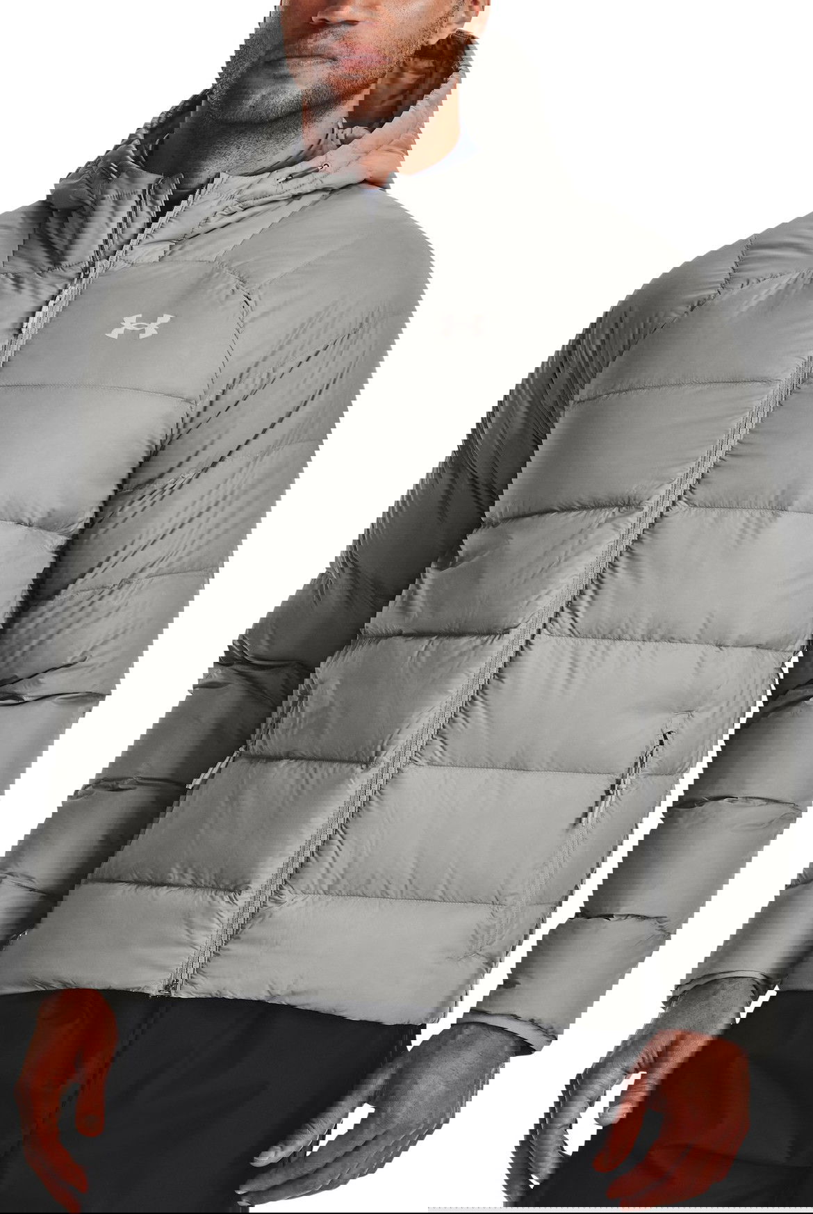 Prešívaná bunda Under Armour Down 2.0 Puffer Jacket Šedá | 1372651-558, 0