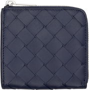 Bottega Veneta Intrecciato Square Zip Wallet