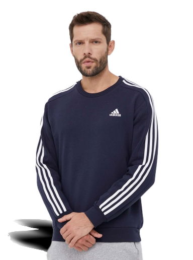 Mikina adidas Originals Essentials 3-Stripes Sweatshirt Navy | IJ6469