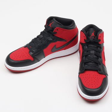 Tenisky a topánky Jordan Air Jordan 1 Retro Mid ''Gym Red'' GS Červená | 554725-610, 2