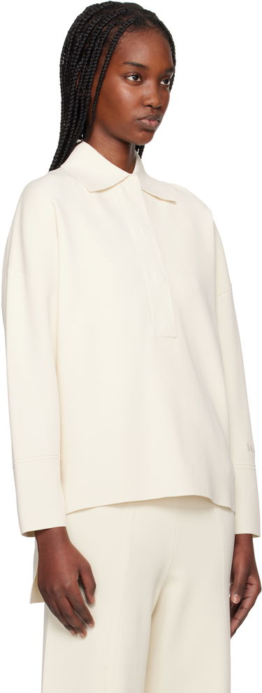Sveter Max Mara Max Mara Vand Polo Shirt Biela | 2511361068600, 1