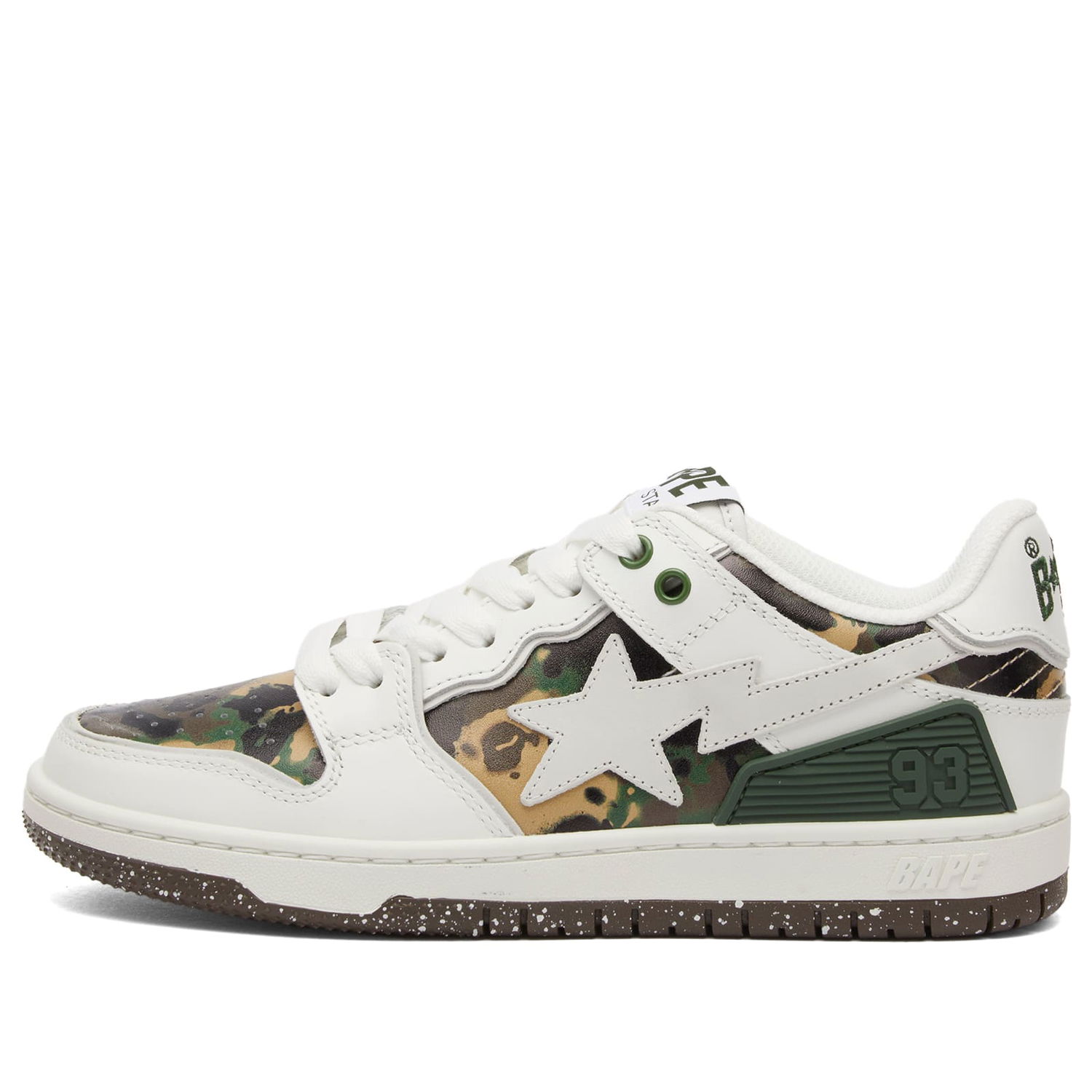 Tenisky a topánky BAPE Bathing Ape Sk8 Sta #2 Biela | 001FWL302313L-WHT, 0