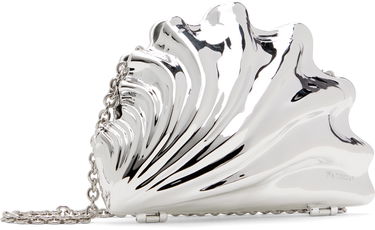 Kabelka JW Anderson JW Anderson Shell Clutch Metalická | HB0735-FA0456, 1