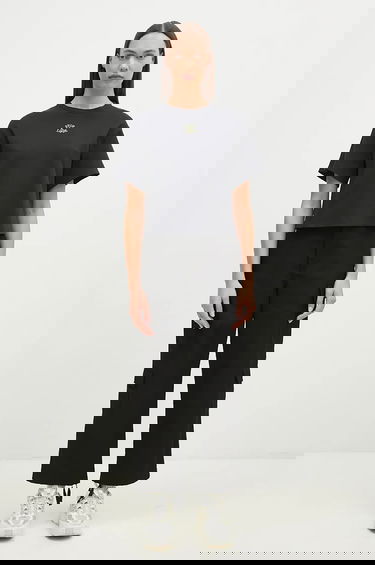 Crop Top Columbia Cropped T-Shirt Wallowa with STOP & LOOK Embroidery Čierna | 2090941, 4