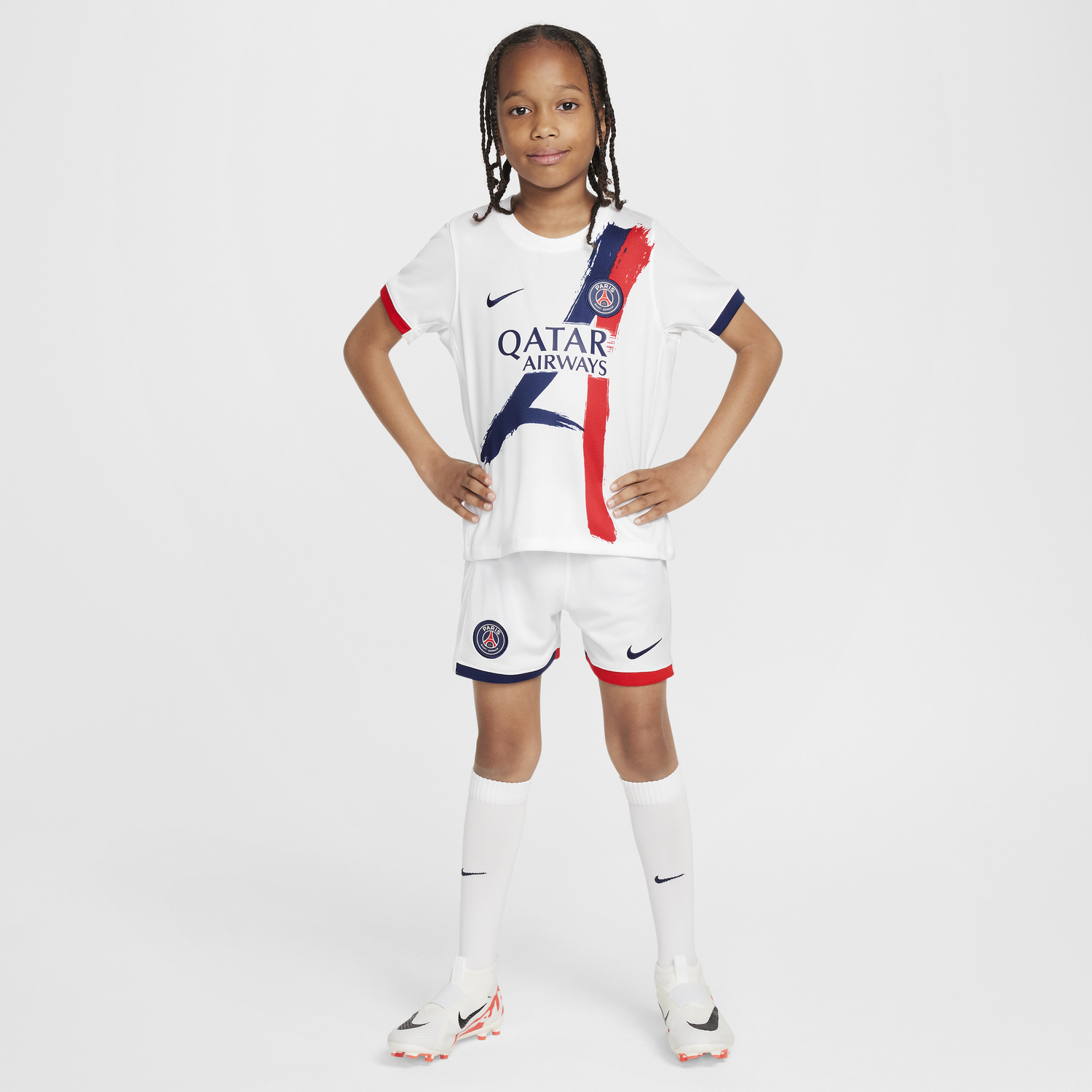 Dres Nike Paris Saint-Germain Stadium 2024/25 Kit Set Biela | FN9205-101, 0