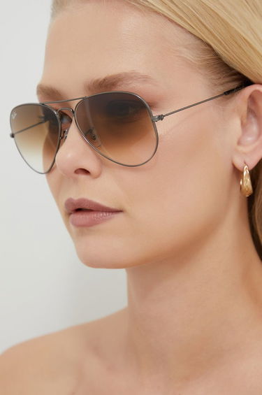 Slnečné okuliare Ray-Ban Aviator Large Metal Sunglasses Šedá | 0RB3025.004/51.58, 0